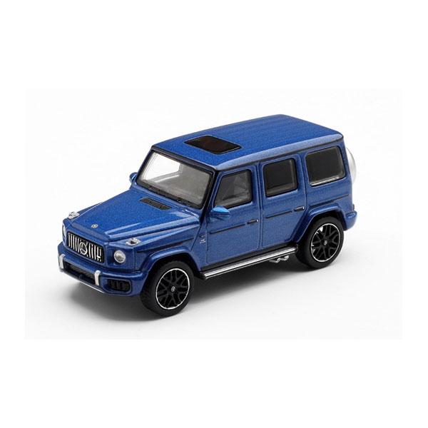 MINI-GT 1/64 メルセデス AMG G 63 ダークブルーメタリック (左
