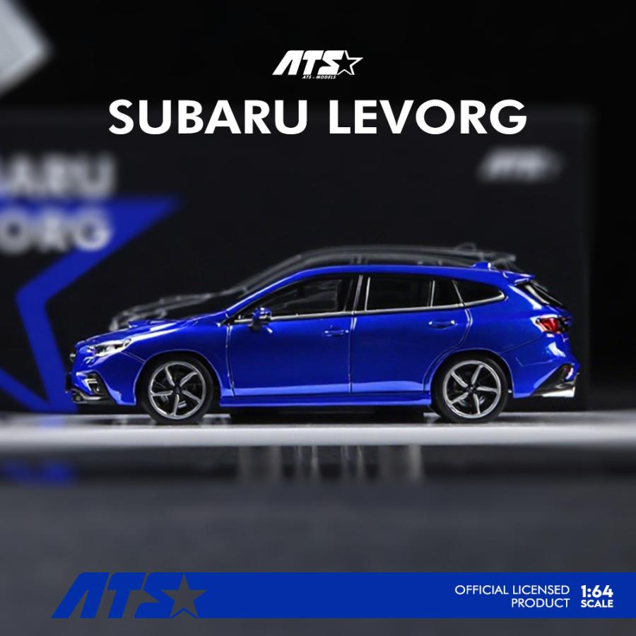 ATS-MODELS 1/64 スバル・レヴォーグ (2代目) VN型 (メタリックブルー