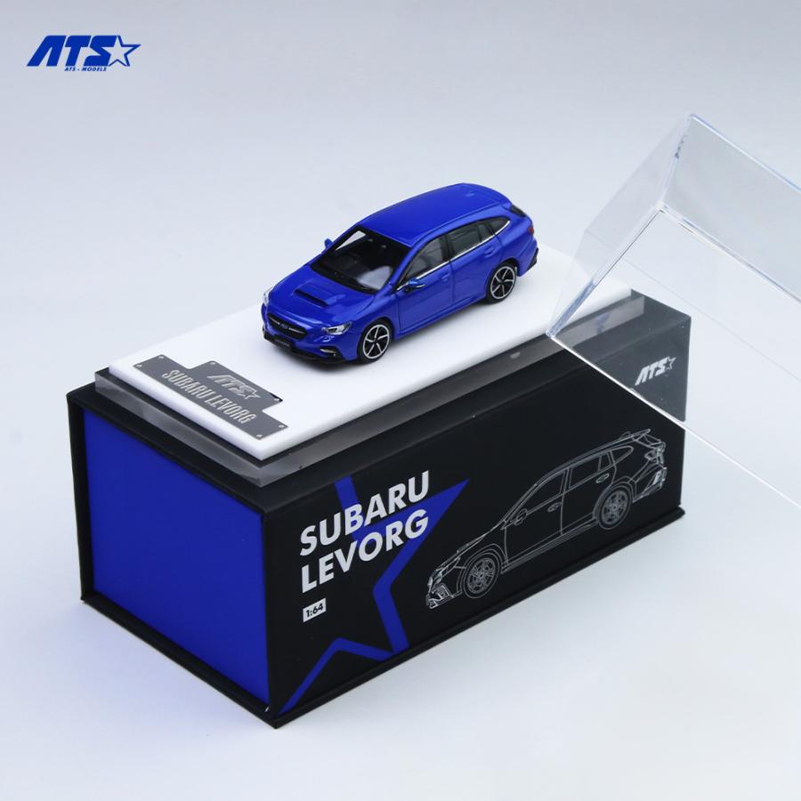 ATS-MODELS 1/64 スバル・レヴォーグ (2代目) VN型 (メタリックブルー
