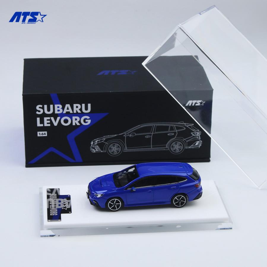 ATS-MODELS 1/64 スバル・レヴォーグ (2代目) VN型 (メタリックブルー