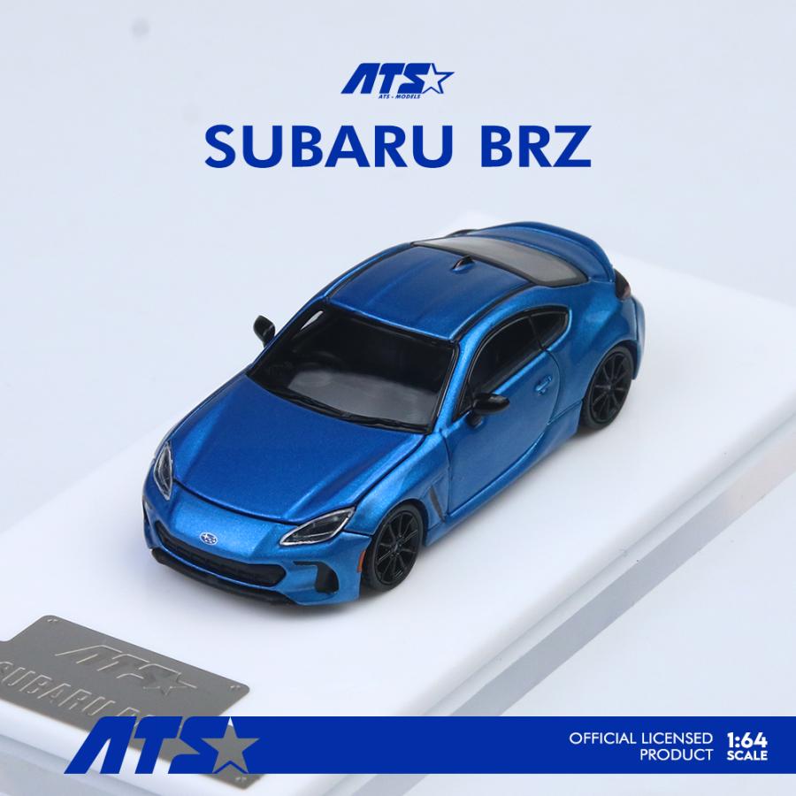 ATS-MODELS 1/64 スバル・BRZ (2代目) (メタルブルー) ミニカー