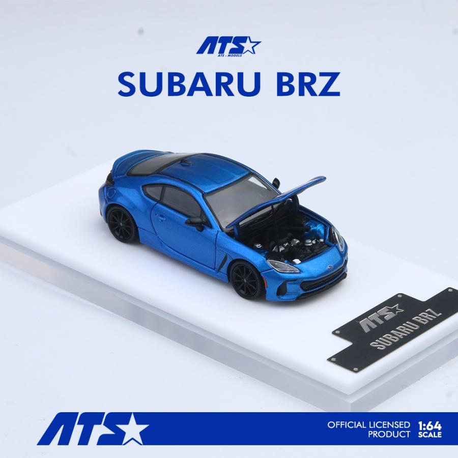 ATS-MODELS 1/64 スバル・BRZ (2代目) (メタルブルー) ミニカー