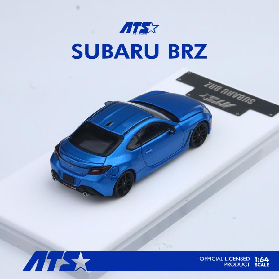 ATS-MODELS 1/64 スバル・BRZ (2代目) (メタルブルー) ミニカー
