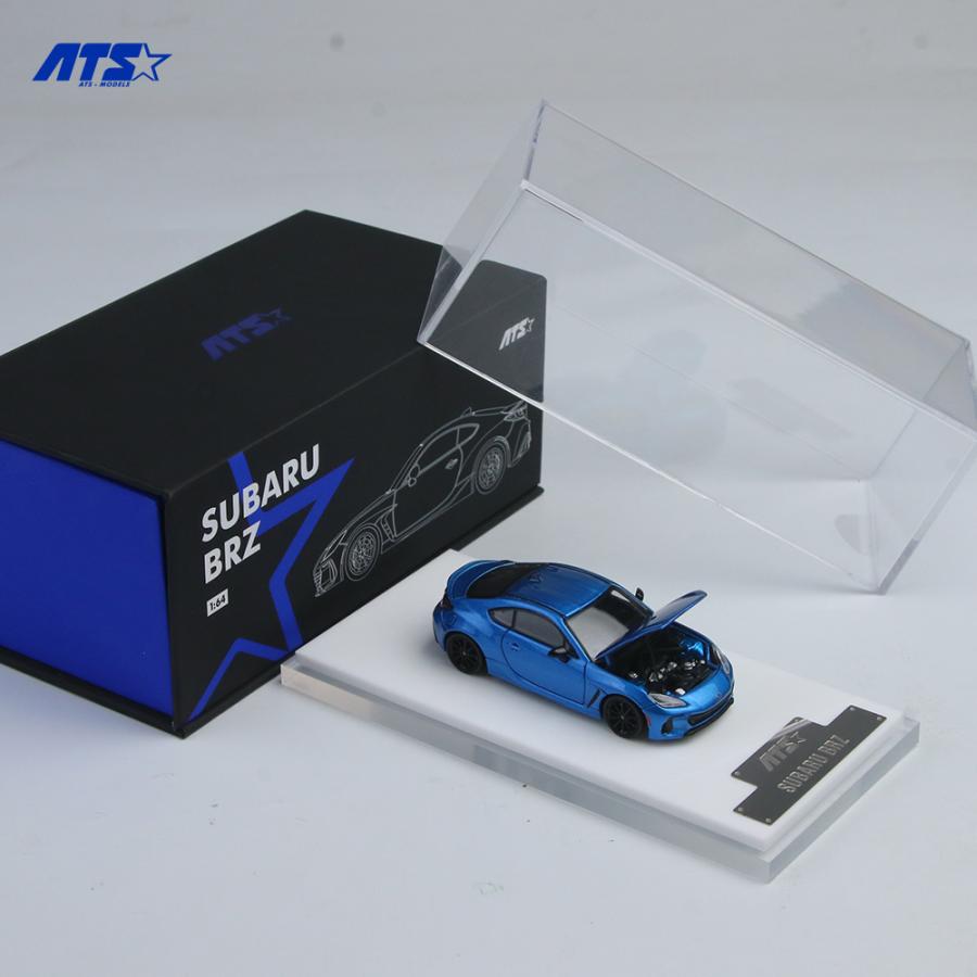 ATS-MODELS 1/64 スバル・BRZ (2代目) (メタルブルー) ミニカー