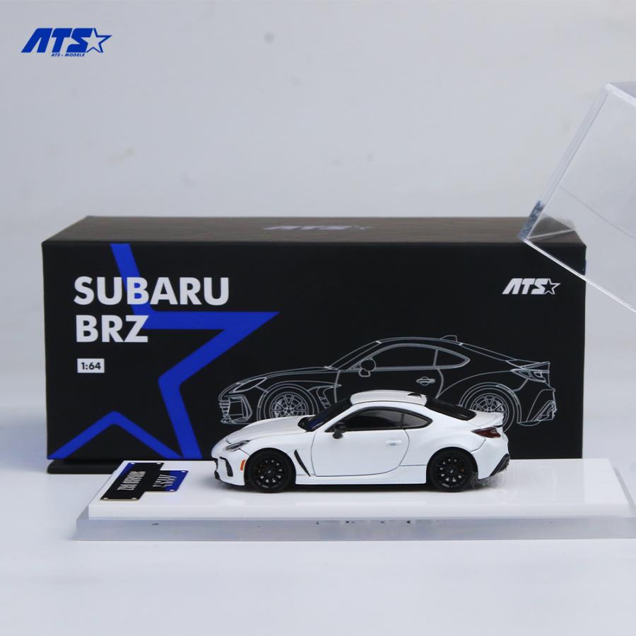 ATS-MODELS 1/64 スバル・BRZ (2代目) (ホワイト) ミニカー ATS880402