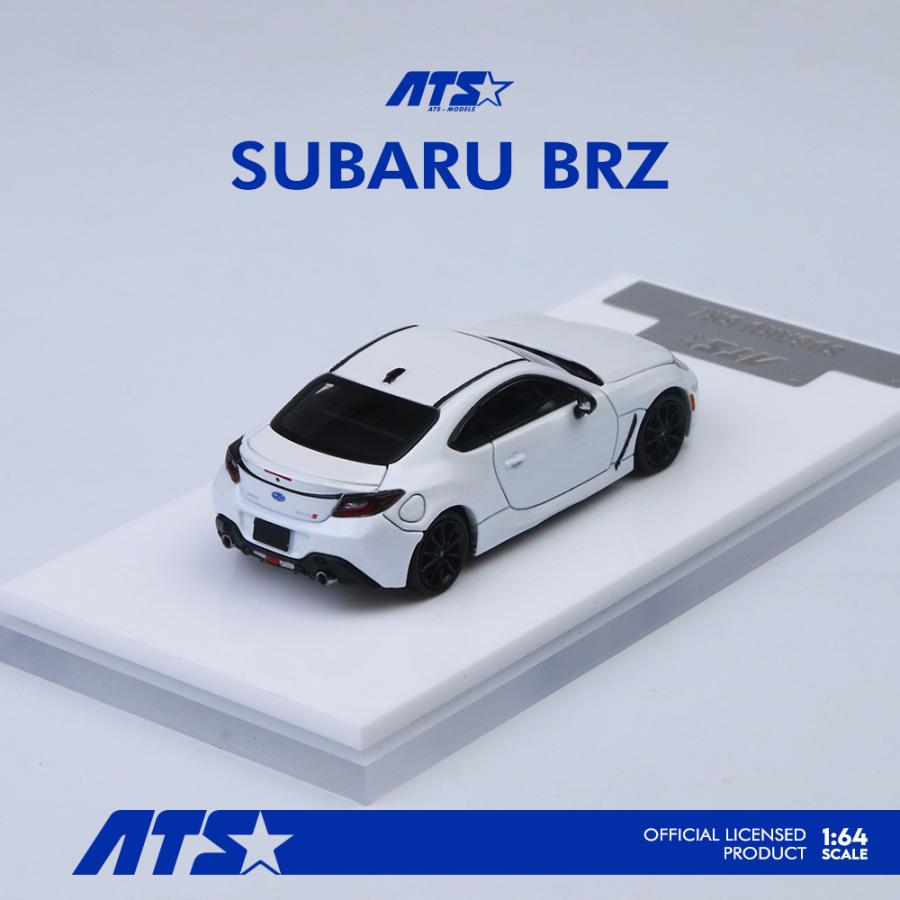 ATS-MODELS 1/64 スバル・BRZ (2代目) (ホワイト) ミニカー ATS880402