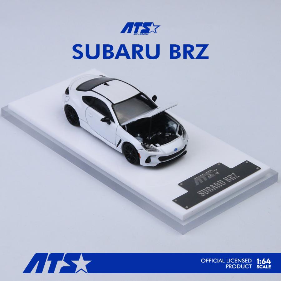 ATS-MODELS 1/64 スバル・BRZ (2代目) (ホワイト) ミニカー ATS880402