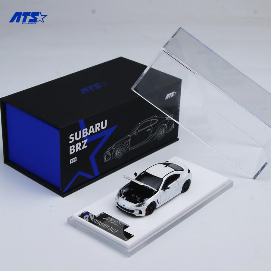 ATS-MODELS 1/64 スバル・BRZ (2代目) (ホワイト) ミニカー ATS880402