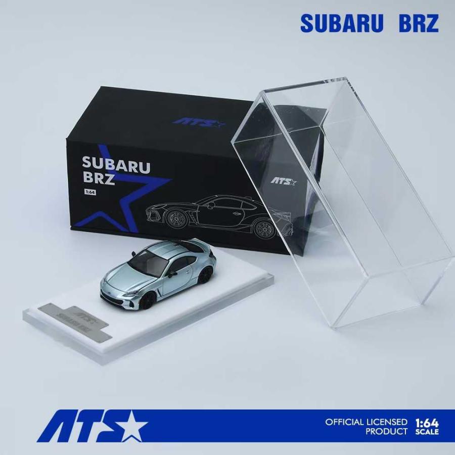 ATS-MODELS 1/64 スバル・BRZ (2代目) (グレイシアブルー) ミニカー