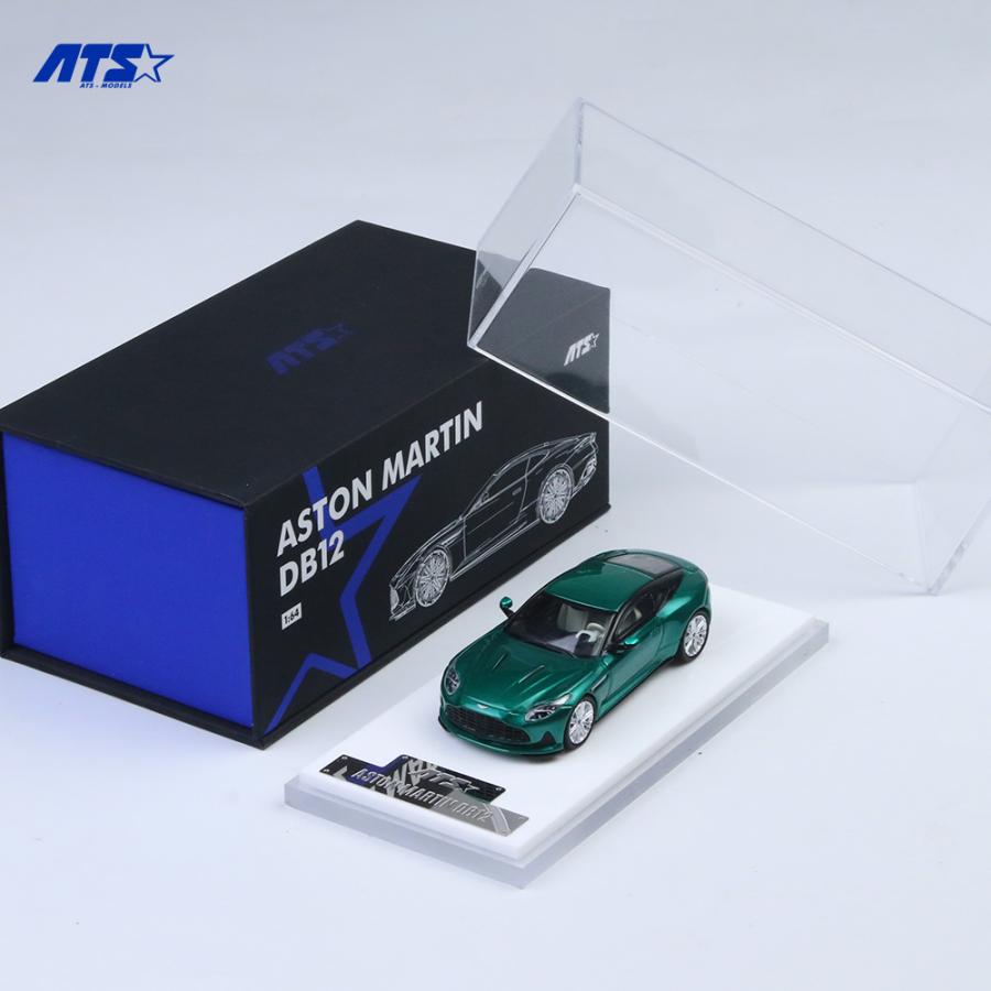 ATS-MODELS 1/64 アストンマーティン・DB12 (メタルグリーン) ミニカー