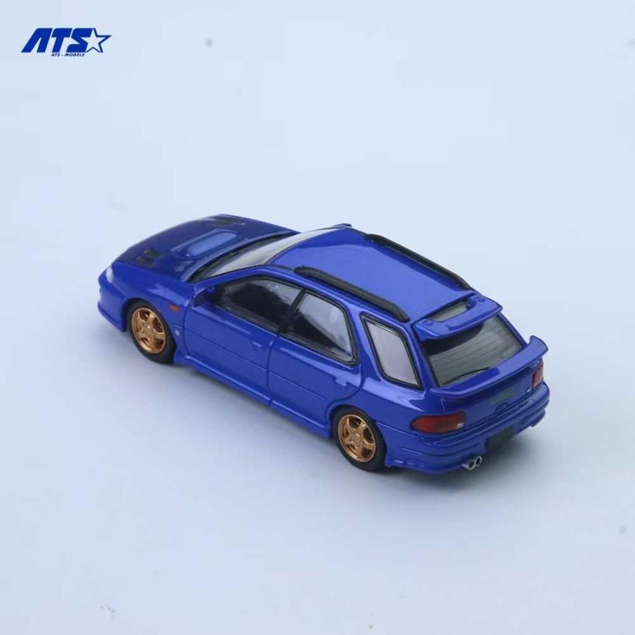 ATS-MODELS 1/64 スバル・インプレッサスポーツワゴン WRX (ブルー