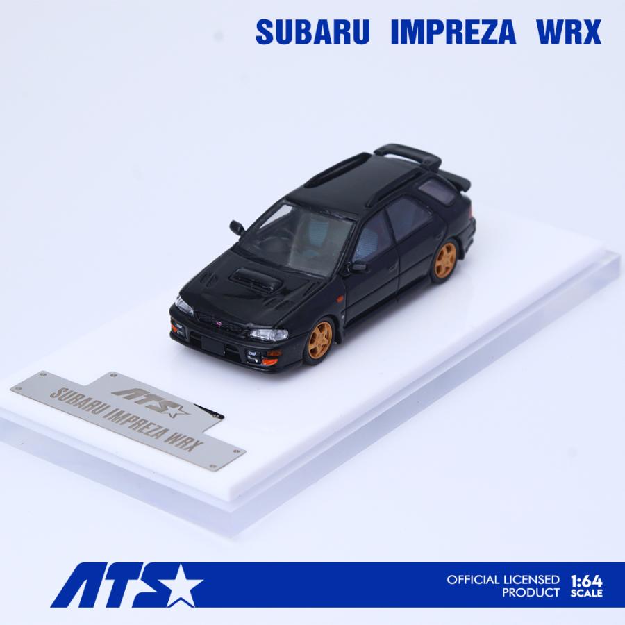 ATS-MODELS 1/64 スバル・インプレッサスポーツワゴン WRX (ブラック