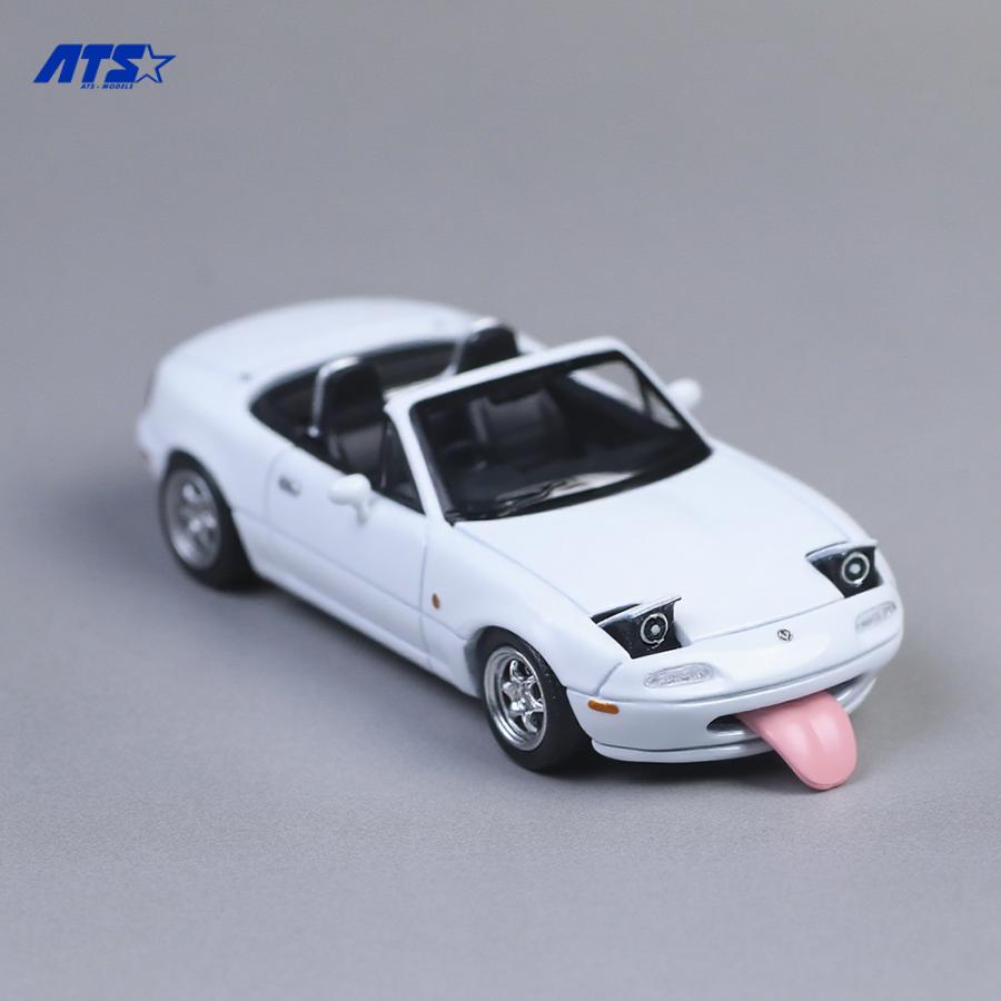 ATS-MODELS 1/64 マツダ・MX-5 (初代) ロードスター (ホワイト