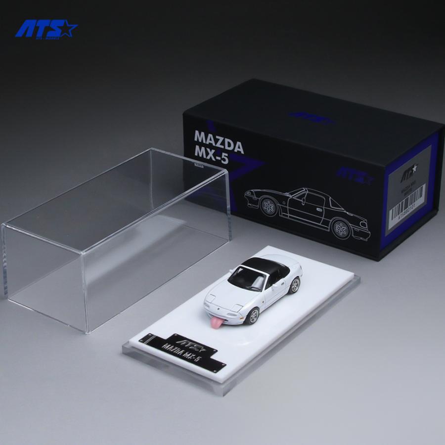 ATS-MODELS 1/64 マツダ・MX-5 (初代) ロードスター (ホワイト