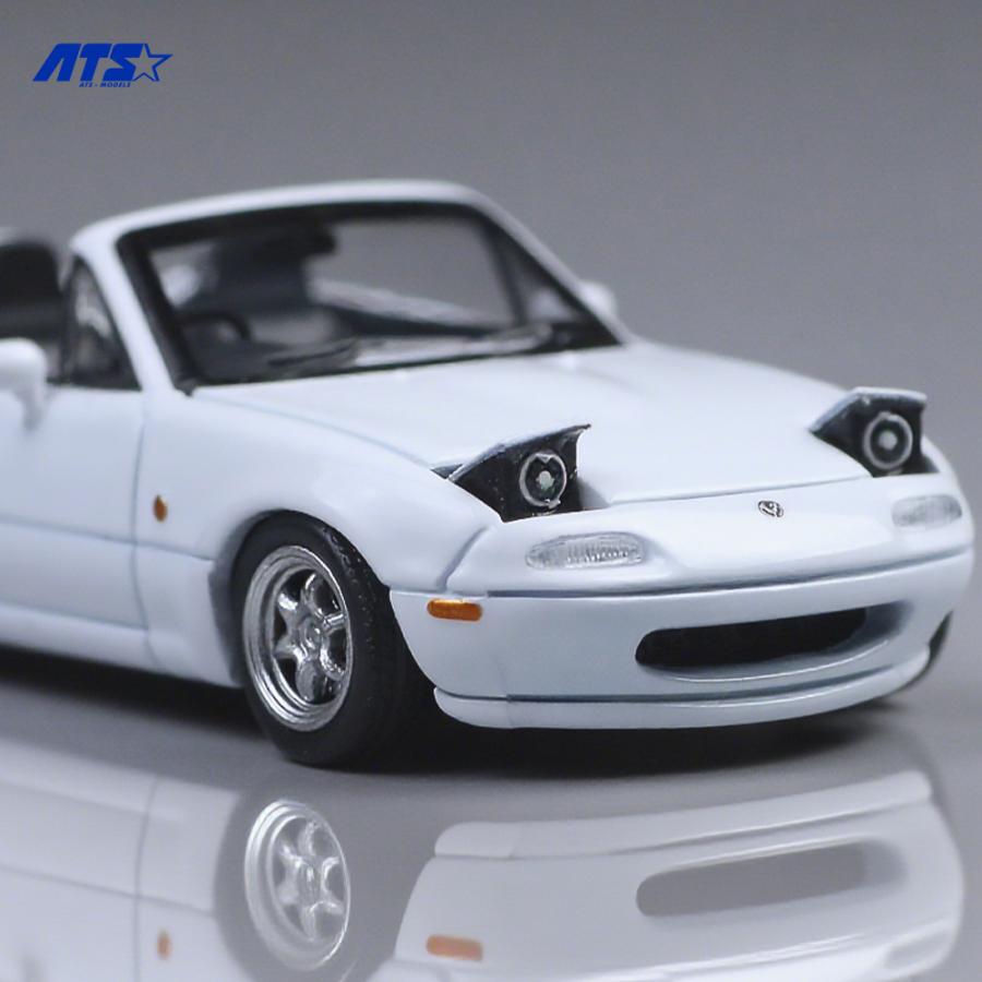 ATS-MODELS 1/64 マツダ・MX-5 (初代) ロードスター (ホワイト