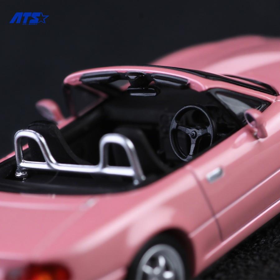 ATS-MODELS 1/64 マツダ・MX-5 (初代) ロードスター (ピンク) ミニカー