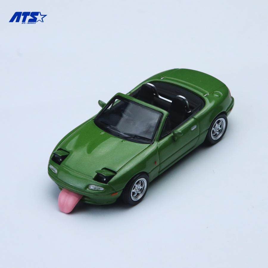 ATS-MODELS 1/64 マツダ・MX-5 (初代) ロードスター (グリーン