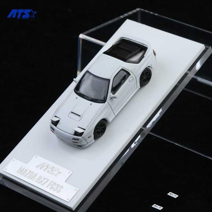 ATS-MODELS 1/64 マツダ・サバンナRX-7 (2代目) FC3S型 (ホワイト