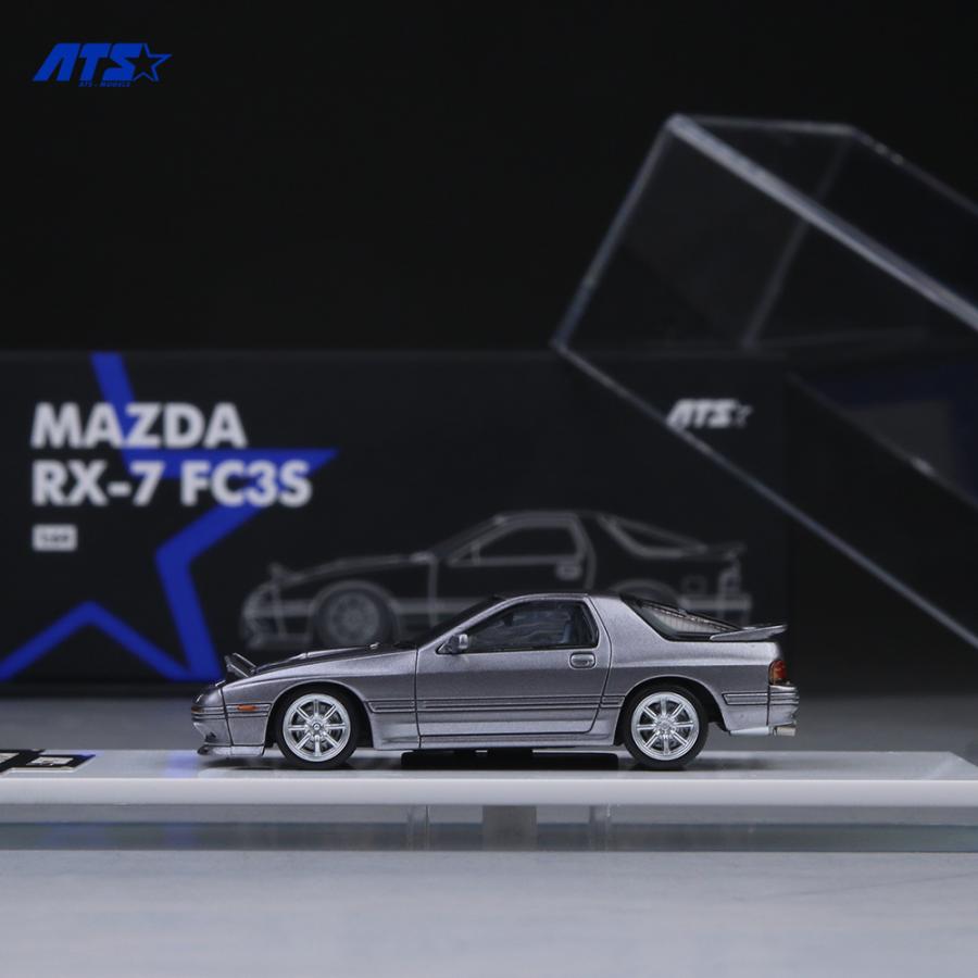ATS-MODELS 1/64 マツダ・サバンナRX-7 (2代目) FC3S型 (シルバー