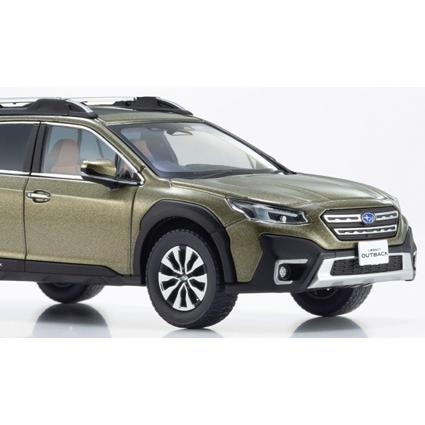 京商 KYOSHOオリジナル 1/43 SUBARU レガシィ アウトバック (グリーン