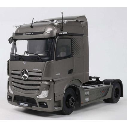 送料無料◆SOLIDO 1/24 メルセデスベンツ アクトロス L 2021 (マットシルバー) ダイキャストモデル ミニカー S2400205 【未定予約】の画像