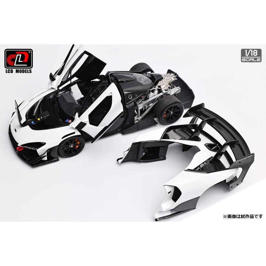 ミニカー LCD MODELS McLaren Sena 1/18 送料無料◇(代引不可)LCD MODELS 1/18 マクラーレン Senna GTR
