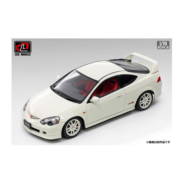 週末値下げ★超美品！onemodel インテグラDC5前期1/18 送料無料◇LCD MODELS 1/18 ホンダ インテグラ DC5 (ホワイト) ダイ