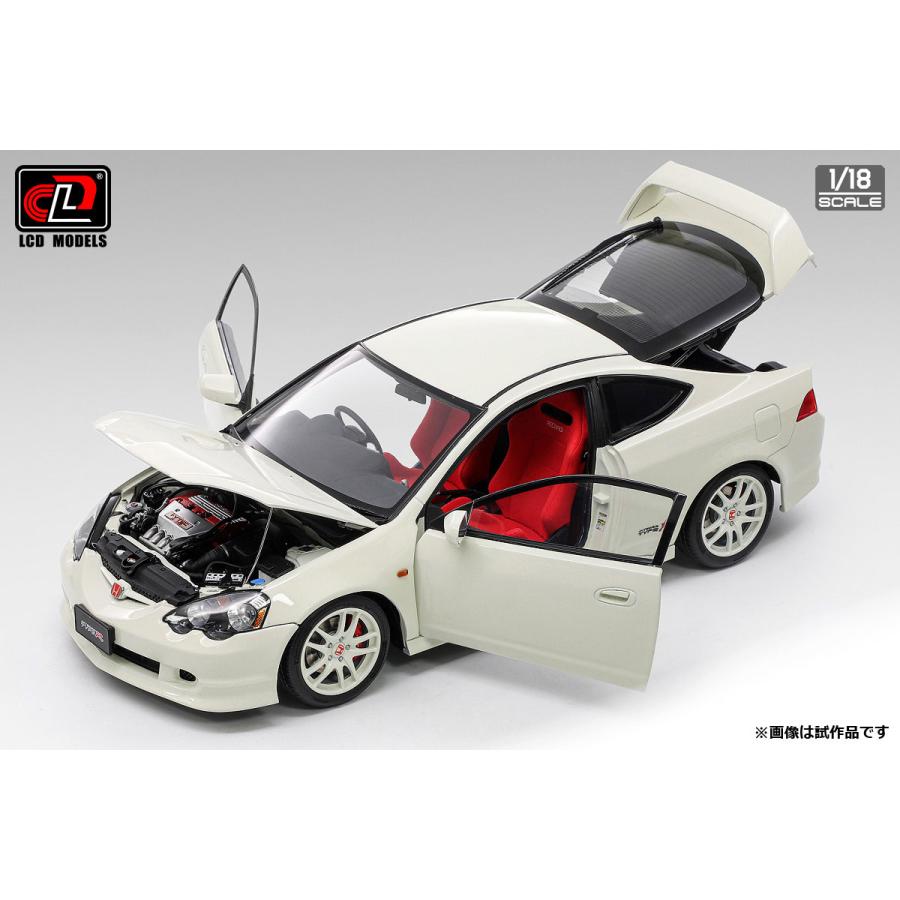 送料無料◇LCD MODELS 1/18 ホンダ インテグラ DC5 (ホワイト) ダイ