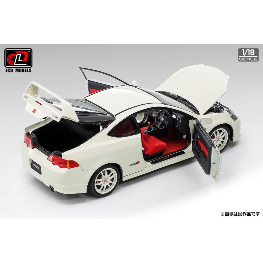 送料無料◇LCD MODELS 1/18 ホンダ インテグラ DC5 (ホワイト) ダイ