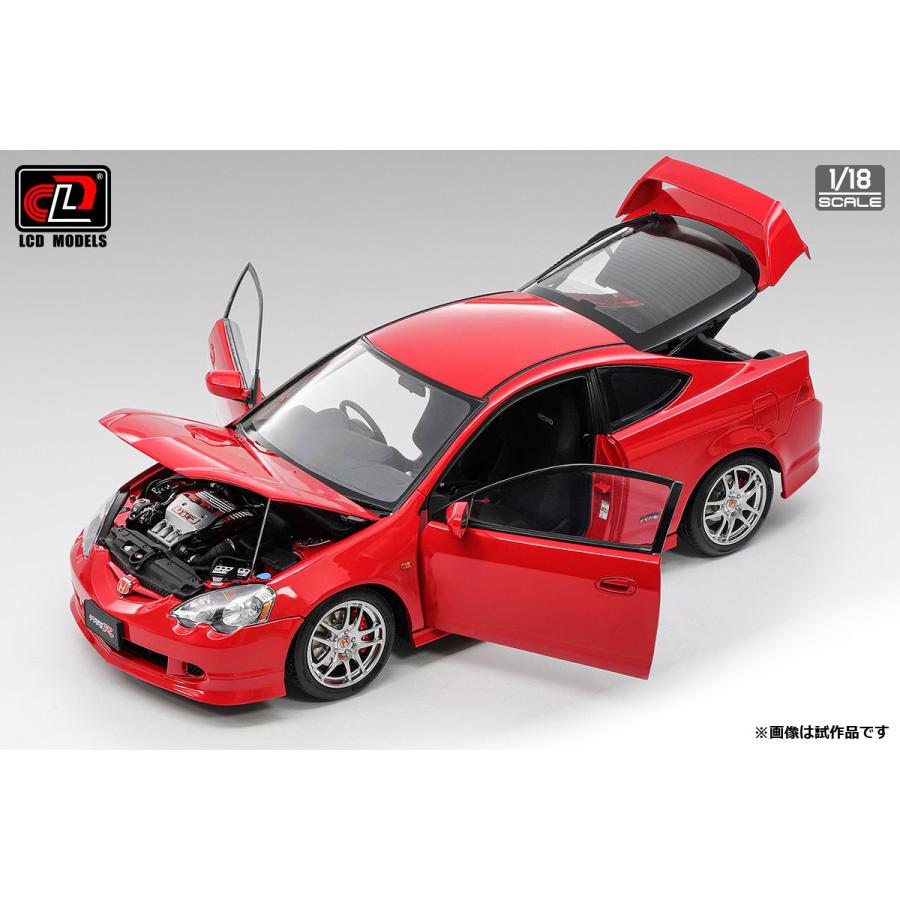 送料無料◇LCD MODELS 1/18 ホンダ インテグラ DC5 (レッド) ダイ
