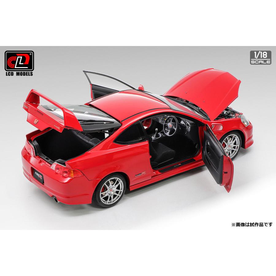 送料無料◇LCD MODELS 1/18 ホンダ インテグラ DC5 (レッド) ダイ