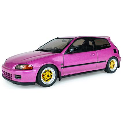 送料無料◇SOLIDO 1/18 ホンダ シビック (EG6) WORKS 1991 (ピンク