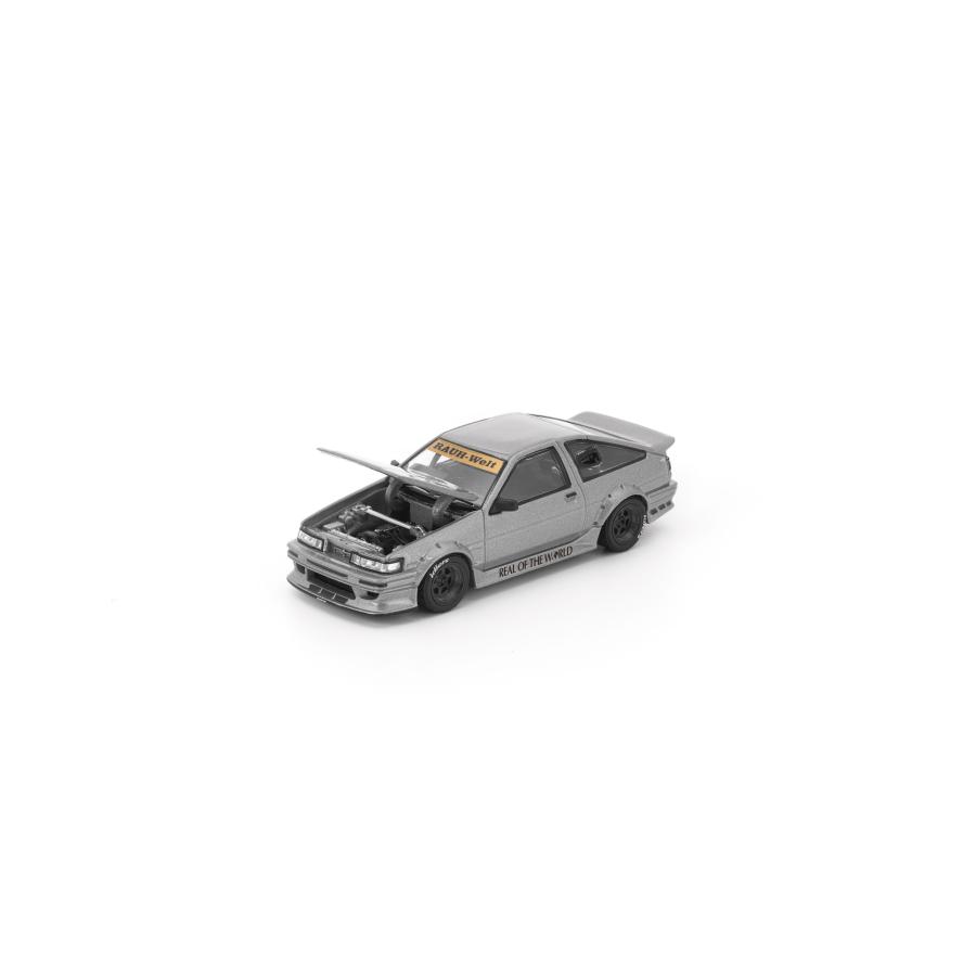 POP RACE × Enigma RWB AE86 (マットグレー) ラウヴェルト・ベグリフ
