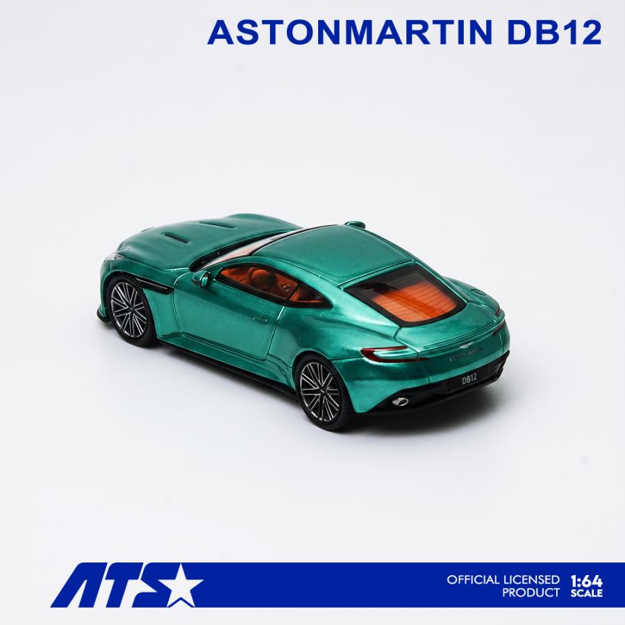 ATS MODELS 1/64 Aston Martin DB12 ポディウムグリーン ミニカー