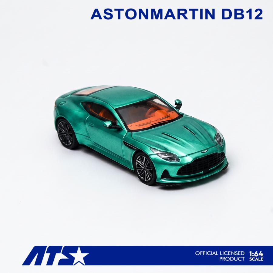 ATS MODELS 1/64 Aston Martin DB12 ポディウムグリーン ミニカー