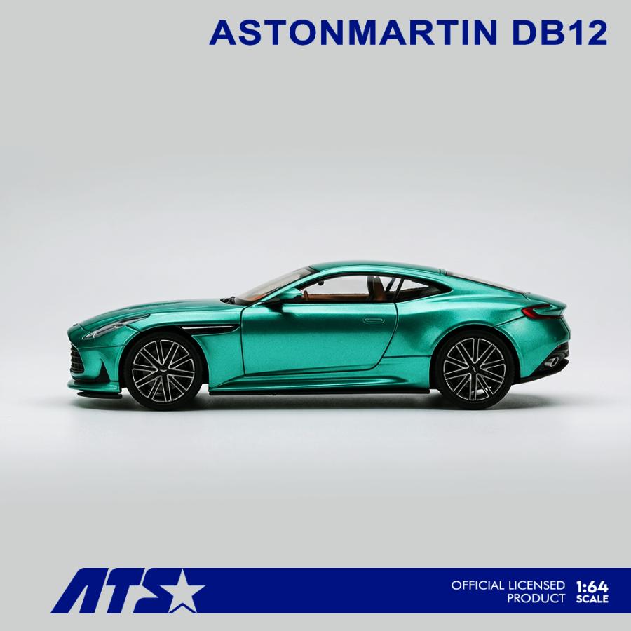ATS MODELS 1/64 Aston Martin DB12 ポディウムグリーン ミニカー