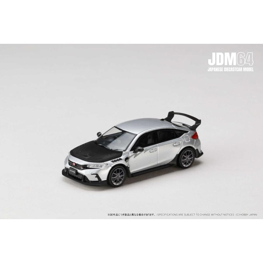 JDM64 1/64 CIVIC TYPE R (FL5) MUGEN Group.B (2024) マットシルバー