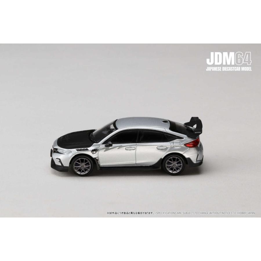 JDM64 1/64 CIVIC TYPE R (FL5) MUGEN Group.B (2024) マットシルバー