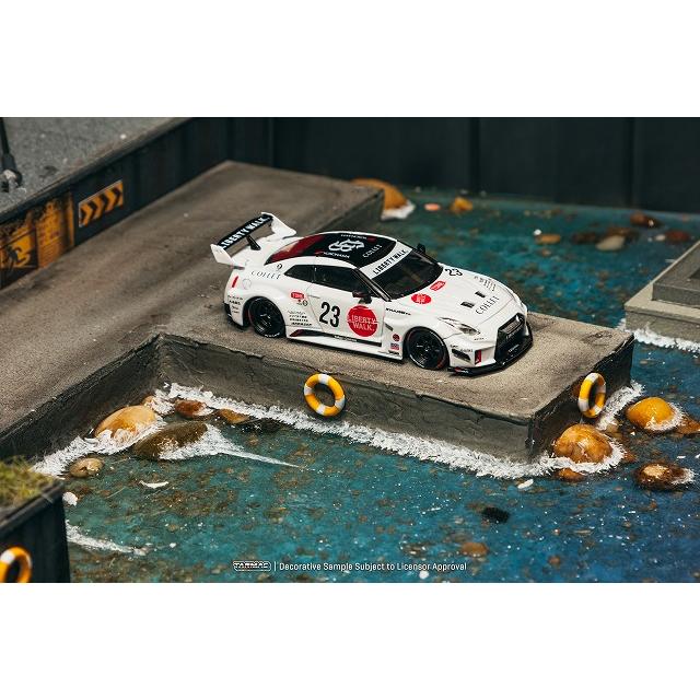 ターマック 1/64 LB-シルエットワークスGT NISSAN 35GT-RR (ホワイト