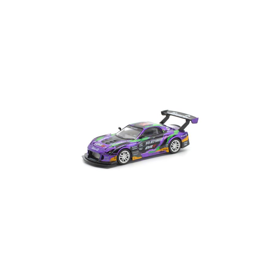 POP RACE 1/64 エヴァRT初号機 RE スーパーG タイムアタック ミニカー