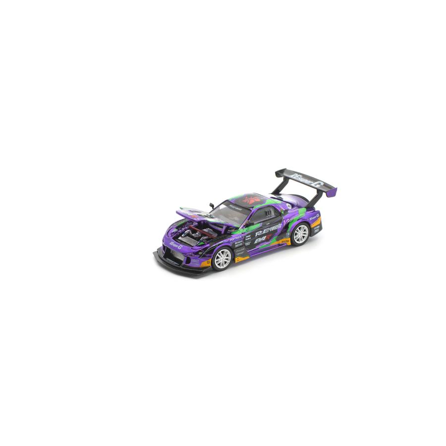 POP RACE 1/64 エヴァRT初号機 RE スーパーG タイムアタック ミニカー