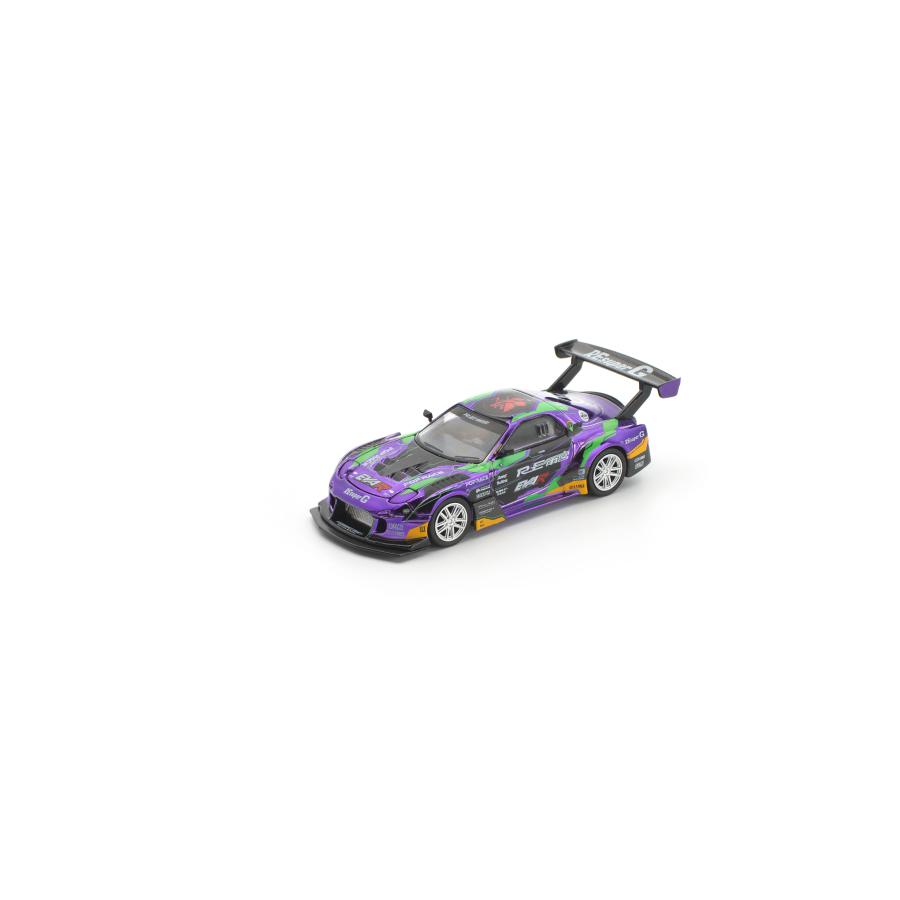 POP RACE 1/64 エヴァRT初号機 RE スーパーG タイムアタック ミニカー