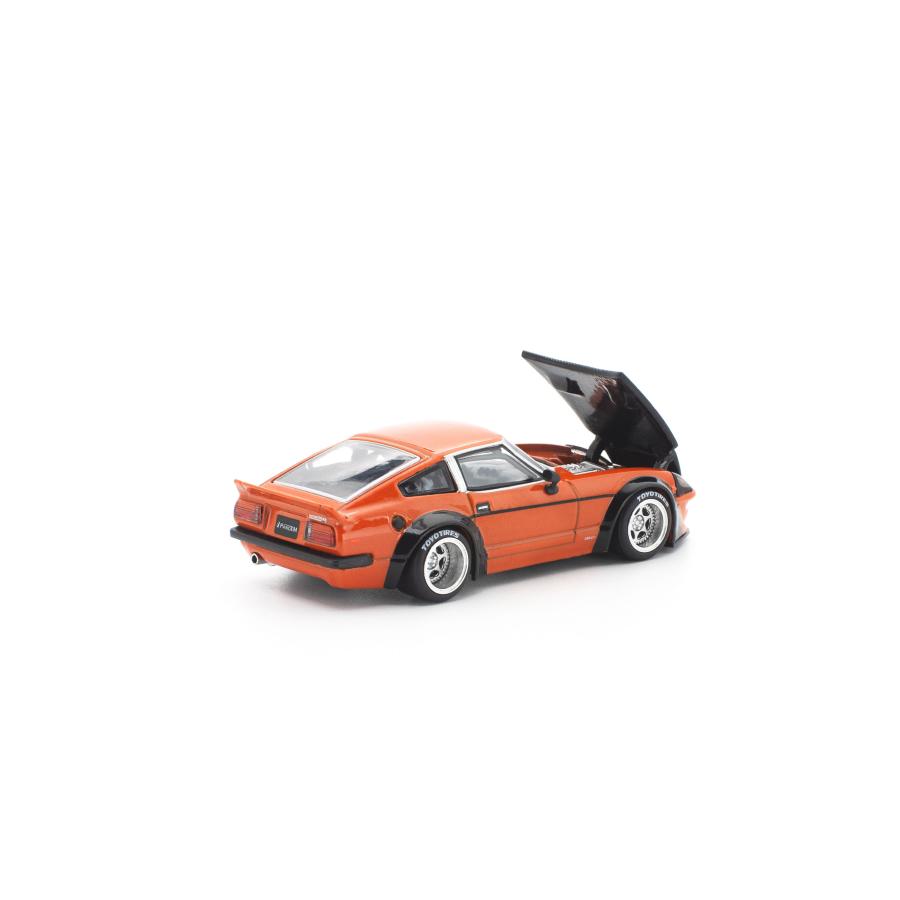 POP RACE 1/64 パンデム 280ZX オレンジ ミニカー PR640317 【未定予約