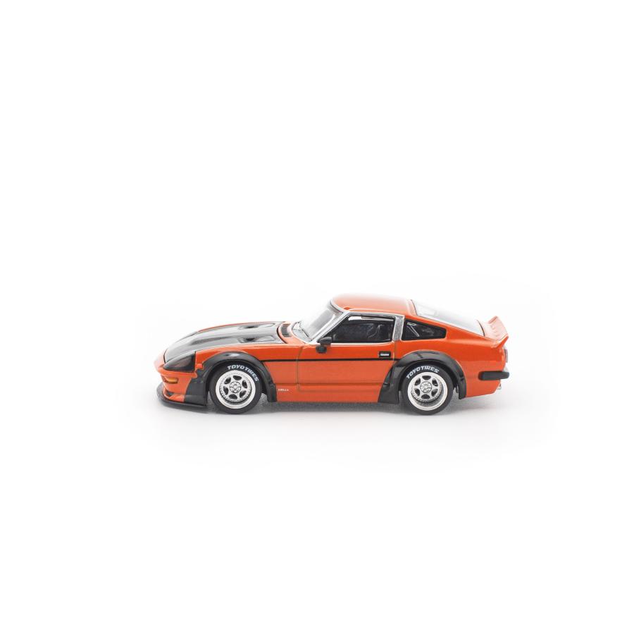 POP RACE 1/64 パンデム 280ZX オレンジ ミニカー PR640317 【未定予約