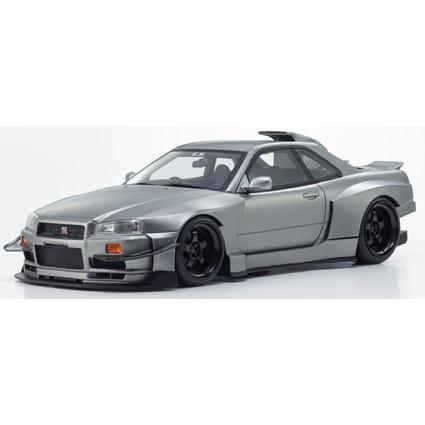 Skyline GT-R ミニカー シルバー 1/18京商 京商 送料無料◇京商 KYOSHOオリジナル samurai 1/18 日産