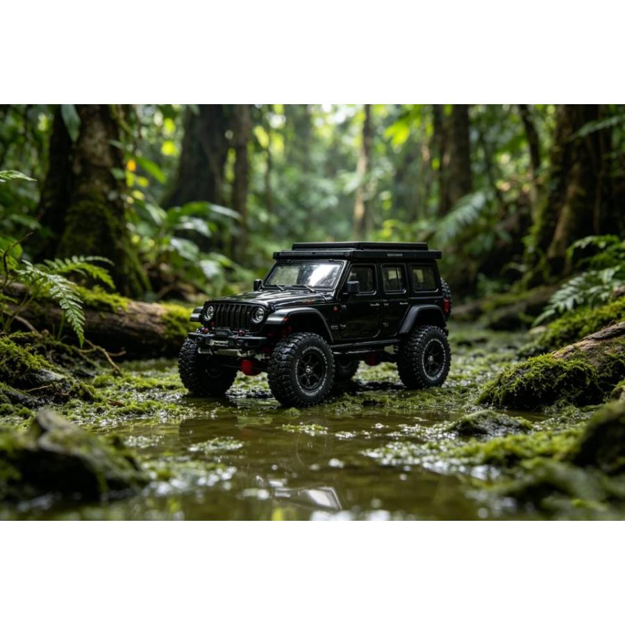 ゲインコーププロダクツ 1/64 Jeep Wrangler ブルー ミニカー KS-102