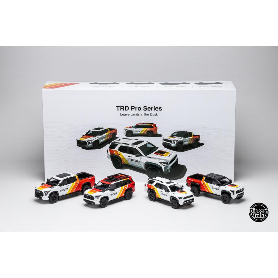 送料無料◇ゲインコーププロダクツ 1/64 トヨタ TRD PRO 4台セット