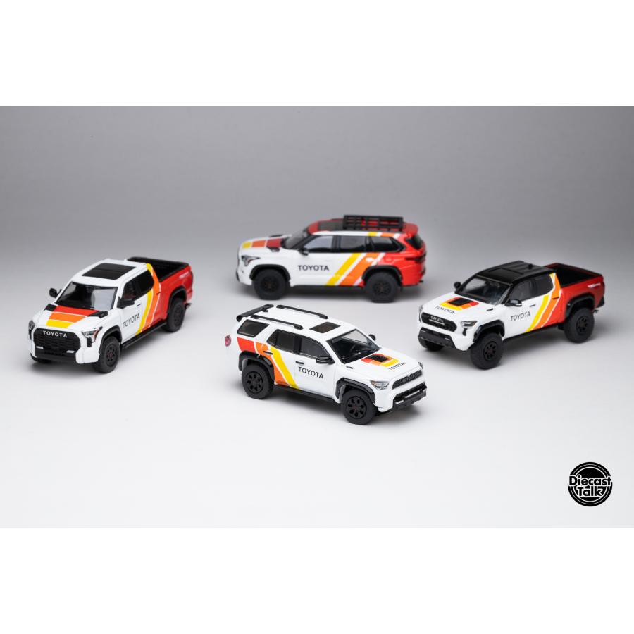 送料無料◇ゲインコーププロダクツ 1/64 トヨタ TRD PRO 4台セット