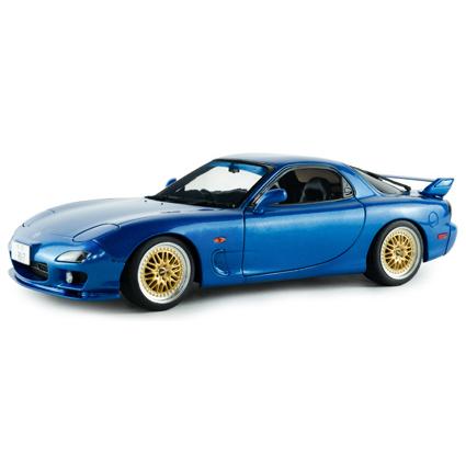 送料無料◇SOLIDO 1/18 マツダ RX-7 (FD3S) 1999 (ブルー) ダイ