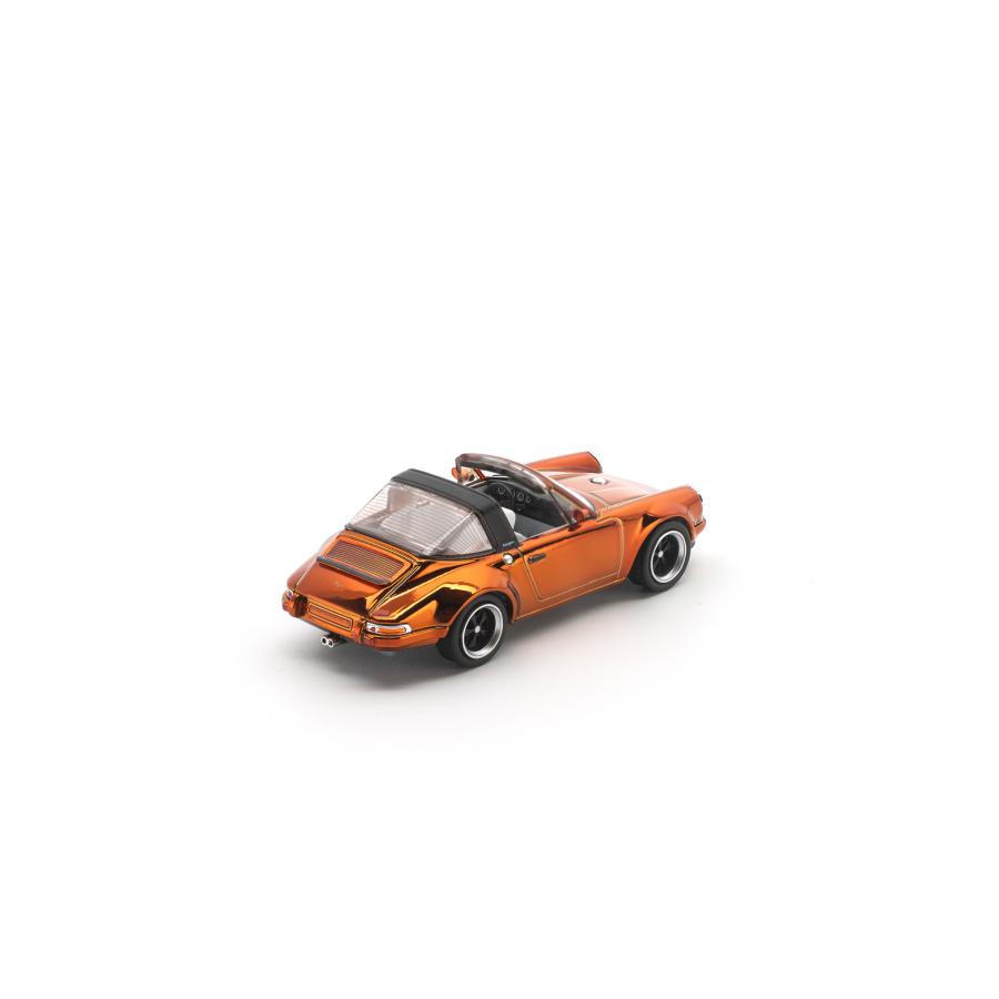 POP RACE 1/64 シンガー タルガ ブロンズクローム ミニカー PR640527